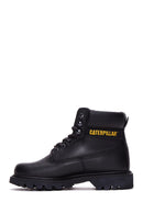 Caterpillar Women's Black Leather Colorado Boots | Derimod Caterpillar Women's Black Leather Colorado Boots | Derimod