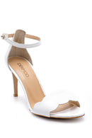 Women's Leather Heeled Sandals | Derimod Women's Leather Heeled Sandals | Derimod