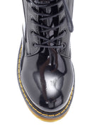 Women's Patent Leather Boots | Derimod Women's Patent Leather Boots | Derimod