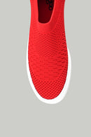 Red Fabric Women's Shoes | Derimod Red Fabric Women's Shoes | Derimod