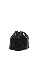 Women's Black Long Strap Quilted Crossbody Bag | Derimod Women's Black Long Strap Quilted Crossbody Bag | Derimod