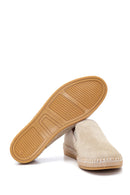 Men's Beige Suede Leather Loafer | Derimod Men's Beige Suede Leather Loafer | Derimod