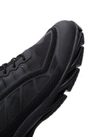 Erkek Siyah Deri Casual Sneaker | Derimod Erkek Siyah Deri Casual Sneaker | Derimod