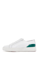 Erkek Beyaz Deri Sneaker | Derimod Erkek Beyaz Deri Sneaker | Derimod