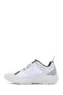 Kadın Beyaz Bağcıklı Kalın Tabanlı Sneaker | Derimod Kadın Beyaz Bağcıklı Kalın Tabanlı Sneaker | Derimod