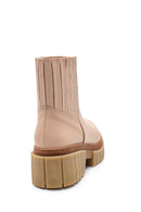 Women's Leather Thick Soled Boots | Derimod Women's Leather Thick Soled Boots | Derimod