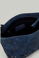 Women's Crossbody Bag with Staple Detail | Derimod Women's Crossbody Bag with Staple Detail | Derimod