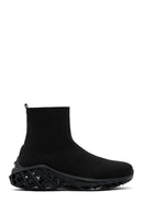 Kadın Siyah Kalın Tabanlı Bilekli Sneaker | Derimod Kadın Siyah Kalın Tabanlı Bilekli Sneaker | Derimod