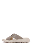 Women's Gold Comfort Slippers | Derimod Women's Gold Comfort Slippers | Derimod