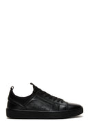 Men's Black Leather Sneaker | Derimod Men's Black Leather Sneaker | Derimod