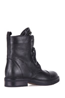 Stoned Women's Leather Boots | Derimod Stoned Women's Leather Boots | Derimod