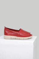 Women's Leather Shoes with Wedge Heels | Derimod Women's Leather Shoes with Wedge Heels | Derimod