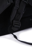 D-Pack Unisex Black Technological Fabric Backpack | Derimod D-Pack Unisex Black Technological Fabric Backpack | Derimod