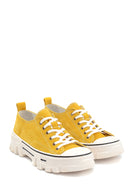 Women's Suede Sneaker | Derimod Women's Suede Sneaker | Derimod