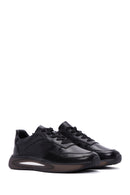 Erkek Siyah Deri Sneaker | Derimod Erkek Siyah Deri Sneaker | Derimod