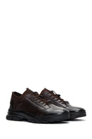 Erkek Kahverengi Deri Casual Sneaker | Derimod Erkek Kahverengi Deri Casual Sneaker | Derimod