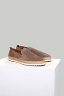 Vizon Süet Deri Erkek Espadril | Derimod Vizon Süet Deri Erkek Espadril | Derimod