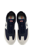 Camper Men's Navy Blue Pelotas XLite Lace-Up Sneaker | Derimod Camper Men's Navy Blue Pelotas XLite Lace-Up Sneaker | Derimod