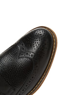Men's Black Leather Casual Shoes | Derimod Men's Black Leather Casual Shoes | Derimod
