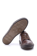 Men's Crocodile Detailed Leather Sneaker | Derimod Men's Crocodile Detailed Leather Sneaker | Derimod
