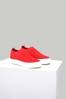 Red Fabric Women's Shoes | Derimod Red Fabric Women's Shoes | Derimod