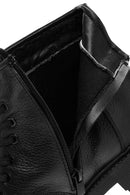 Male Black Zip Closure Leather Casual Boots | Derimod Male Black Zip Closure Leather Casual Boots | Derimod
