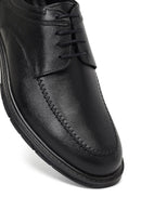 Men's Black Lace-up Leather Casual Shoes | Derimod Men's Black Lace-up Leather Casual Shoes | Derimod