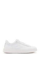 Alberto Guardiani Erkek Beyaz Winner Deri Sneaker | Derimod Alberto Guardiani Erkek Beyaz Winner Deri Sneaker | Derimod