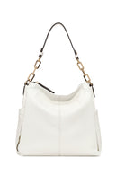 Woman Cream Long-Strap Shoulder Bag | Derimod Woman Cream Long-Strap Shoulder Bag | Derimod