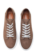Men's Leather Suede Sneaker | Derimod Men's Leather Suede Sneaker | Derimod