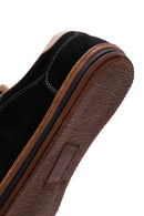 Erkek Siyah Nubuk Deri Sneaker | Derimod Erkek Siyah Nubuk Deri Sneaker | Derimod