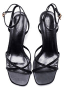 Women's Black Heeled Sandals | Derimod Women's Black Heeled Sandals | Derimod