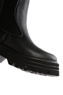 Women's Black Thick Soled Chelsea Boots | Derimod Women's Black Thick Soled Chelsea Boots | Derimod