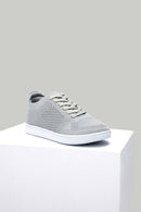 Silver Fabric Women's Sneaker | Derimod Silver Fabric Women's Sneaker | Derimod