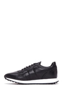 Men's Black Leather Sneaker | Derimod Men's Black Leather Sneaker | Derimod