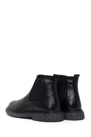 Male Black Leather Casual Chelsea Boots | Derimod Male Black Leather Casual Chelsea Boots | Derimod