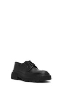 Men's Black Lace-up Leather Casual Shoes | Derimod Men's Black Lace-up Leather Casual Shoes | Derimod
