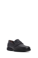 Erkek Siyah Deri Klasik Loafer | Derimod Erkek Siyah Deri Klasik Loafer | Derimod