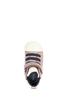 Geox Baby Girl Pink Banded Suede Leather Sneakers | Derimod Geox Baby Girl Pink Banded Suede Leather Sneakers | Derimod