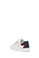 Geox Erkek Bebek Beyaz B Eclyper A - Synt. Lea Çift Bantlı Sneaker | Derimod Geox Erkek Bebek Beyaz B Eclyper A - Synt. Lea Çift Bantlı Sneaker | Derimod