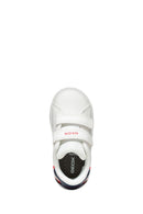 Geox Erkek Bebek Beyaz B Eclyper A - Synt. Lea Çift Bantlı Sneaker | Derimod Geox Erkek Bebek Beyaz B Eclyper A - Synt. Lea Çift Bantlı Sneaker | Derimod