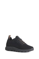 Geox Kadın Siyah Spherica Bağcıklı Kumaş Sneaker | Derimod Geox Kadın Siyah Spherica Bağcıklı Kumaş Sneaker | Derimod