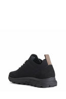 Geox Kadın Siyah Spherica Bağcıklı Kumaş Sneaker | Derimod Geox Kadın Siyah Spherica Bağcıklı Kumaş Sneaker | Derimod