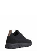 Geox Kadın Siyah Spherica Bağcıklı Kumaş Sneaker | Derimod Geox Kadın Siyah Spherica Bağcıklı Kumaş Sneaker | Derimod