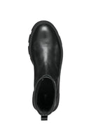 Geox Women's Black Vilde Leather Chelsea Boots | Derimod Geox Women's Black Vilde Leather Chelsea Boots | Derimod