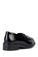 Geox Women's Black Walk Pleasure Leather Masculine Loafer | Derimod Geox Women's Black Walk Pleasure Leather Masculine Loafer | Derimod
