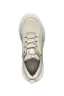 Geox Women's Beige Spherica Lace-up Fabric Sneaker | Derimod Geox Women's Beige Spherica Lace-up Fabric Sneaker | Derimod