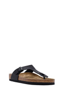 Birkenstock Erkek Siyah Gizeh Parmak Arası Terlik | Derimod Birkenstock Erkek Siyah Gizeh Parmak Arası Terlik | Derimod
