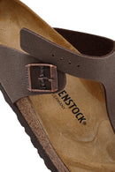 Birkenstock Men's Brown Gizeh Flip Flops | Derimod Birkenstock Men's Brown Gizeh Flip Flops | Derimod