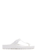 Birkenstock Men's White Gizeh Eva Flat Flip Flops | Derimod Birkenstock Men's White Gizeh Eva Flat Flip Flops | Derimod